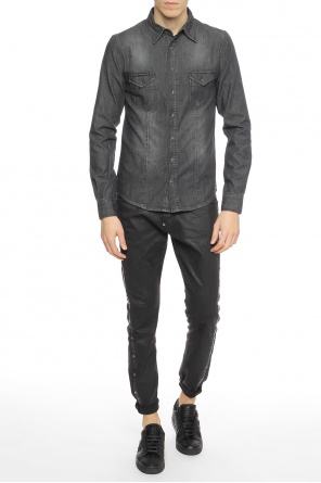 Denim shirt with snap buttons, zdjęcie 2 Denim shirt with snap buttons od Philipp Plein